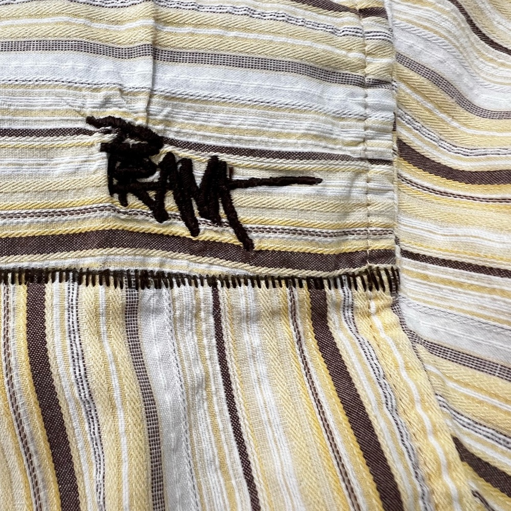 PrAna Men’s Short Sleeve Button-Up Shirt Bundle | Size Large | Boho Casual - Picture 16 of 16